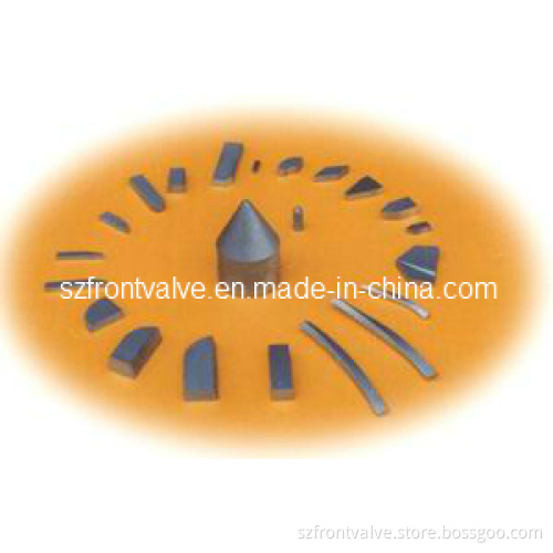 All Kinds of Brazed Tips (cemented carbide)